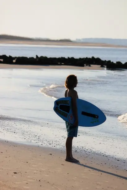 Surfista en la Playa del Palmar